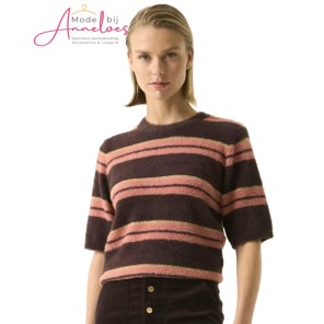 Garcia pullover harig T260245 Bruin Coral